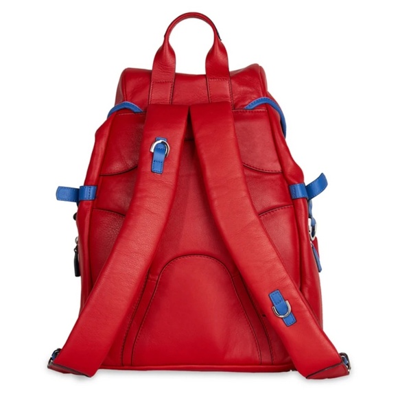 Hènope Leggenda M Backpack MEDIUM RED/BLUE - Picture 4 of 16